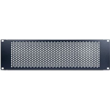 Inter-Tech IPC 19"" Lochblende 3HE,134x482x11mm, RAL 9005