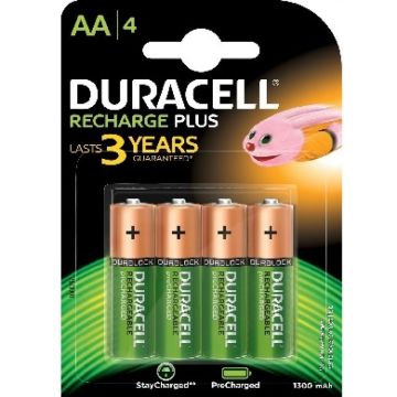 Duracell Rechargeable - Batterij 4 x AA-type