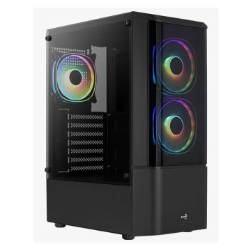 Aerocool Quantum (Includes 12cm FRGB Fan x 3) - Behuizing