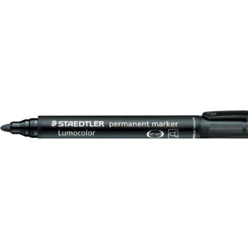  Staedtler 352 Zwart - Permanente marker (10 stuks)