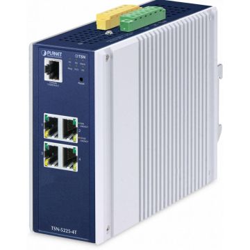 Planet Industrial L2+ 4-Port Managed TSN Ethernet Switch TS
