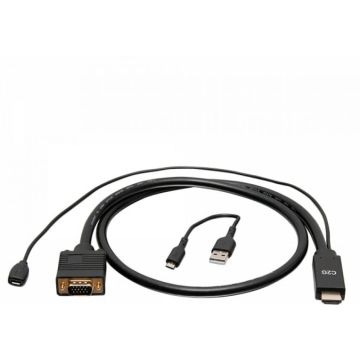 C2G 10ft (3m) HDMI to VGA Active Video Adapter Cable - 1080p