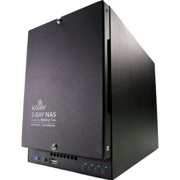 IoSafe 218 24TB(12TBX2) IRON WOLF HDD 1YR DRS
