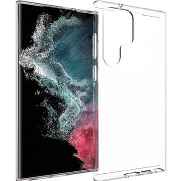 Accezz Clear Backcover Samsung Galaxy S23 Ultra - Transparant
