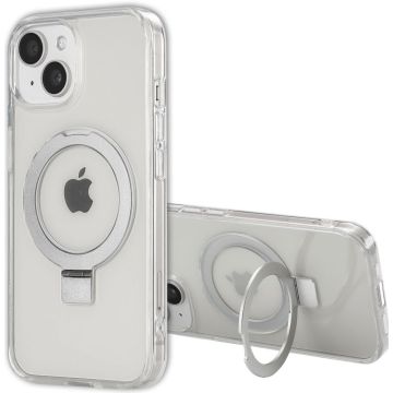 Accezz Ring Stand Backcover met MagSafe iPhone 15 - Transparant