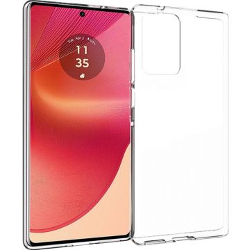 Accezz Clear Backcover Motorola Edge 50 Fusion - Transparant
