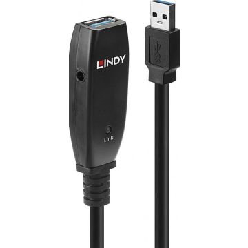 Lindy 15m USB 3.0 Aktivverlängerung Slim