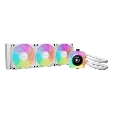 be quiet! LIGHT LOOP IO LCD 360mm White - Waterkoeler