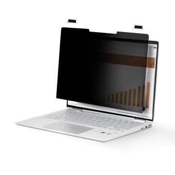 StarTech.com 14-inch 16:9 Touch Privacy Screen, Anti-Glare Privacy Filter, Laptop Monitor Screen Protector with +- 30 Deg. View Angle, Flip-Over - 51% Blue Light Reduction (14LT-PRIVACY-SCREEN)