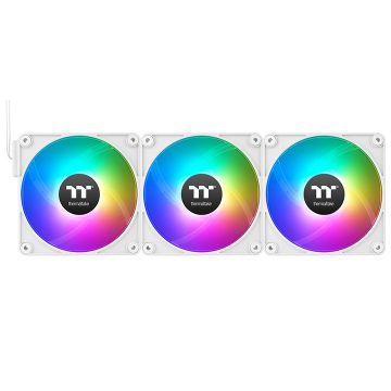 Thermaltake CT120 EX Reverse ARGB Fans White 3-pack - Ventilator