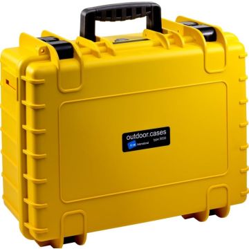 B&W yellow incl. pre-cut foam