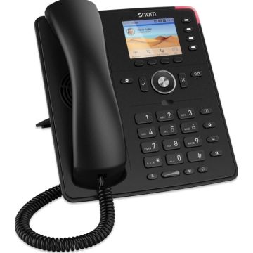 Snom Telefon D713 schwarz ohne Netzteil