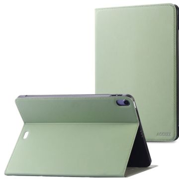 Accezz Classic Tablet Case iPad Air 11 inch (2024) M2 / Air 5 (2022) / Air 4 (2020) - Groen