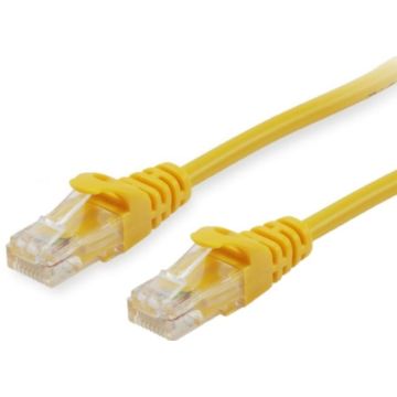 Equip Patchkabel Cat6A U/UTP 2xRJ45 1.50m geel