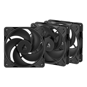 Arctic P12 Pro Reverse Black 3-Pack - Ventilator