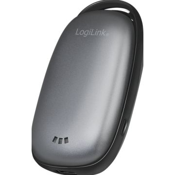 LogiLink Powerbank 4000mAh,1xUSB-A, Handwärmer,metallgrau