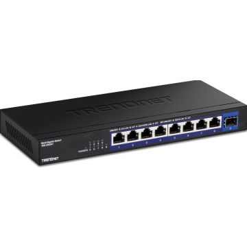 TRENDnet 9-Port 2.5G Unmanaged Switch with 10G SFP+ Port
