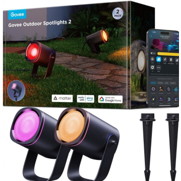 Govee Outdoor Spotlights 2 (2-pack) - Slimme buiten verlichting