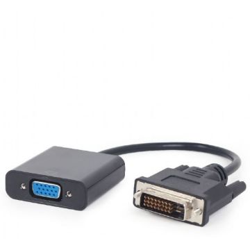 Gembird A-DVID-VGAF-01 video kabel adapter 0,2 m DVI-D VGA (D-Sub) Zwart New