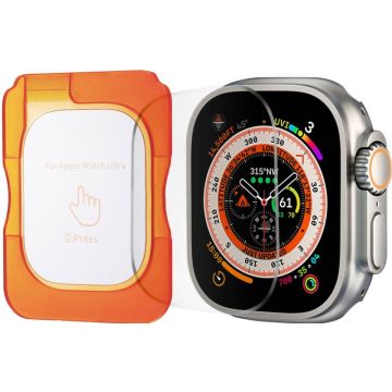 Accezz Gehard glas screenprotector met applicator Apple Watch Ultra (2) - 49 mm