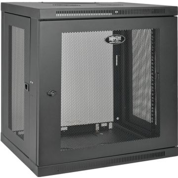 Eaton Tripp Lite Series 12U Wall Mount Rack Enclosure Server Cabinet w Door & Side Panels - Rack kast