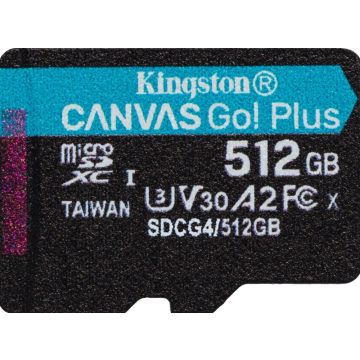 Kingston Canvas Go! Plus Gen 4 512GB - Flashgeheugenkaart