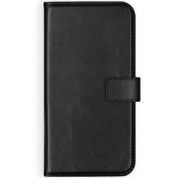 Selencia Echt Lederen Bookcase Samsung Galaxy S9 Plus - Zwart