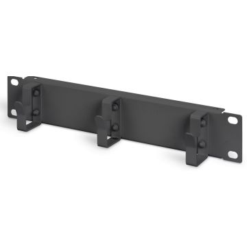 DIGITUS DN-10-ORG-1U-B - Kabelbeheerpaneel met ringen