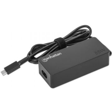 MANHATTAN USB-C Power Delivery Laptop-Netzteil 65 W schwarz