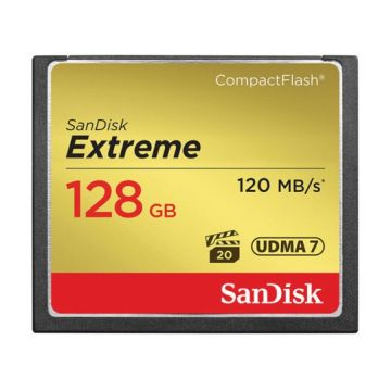 Sandisk CF Extreme 128GB - Flashgeheugenkaart