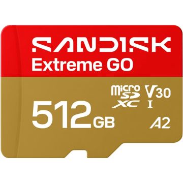 SanDisk Extreme GO microSDHC 512GB - Flashgeheugenkaart