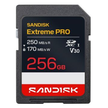 SanDisk Extreme Pro SDXC 256GB - Flashgeheugen
