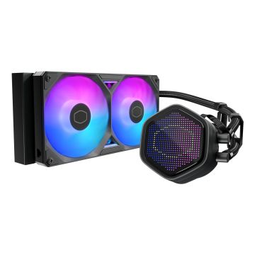 Cooler Master MasterLiquid Atmos II Pixel LED 240 Black - Waterkoeler