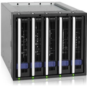 Cremax ICY Dock FatCage MB155SP-B - Houder voor opslagschijf met ventilator