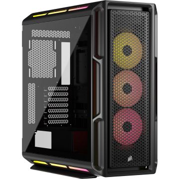 Corsair 5000T LX RGB Black - Behuizing