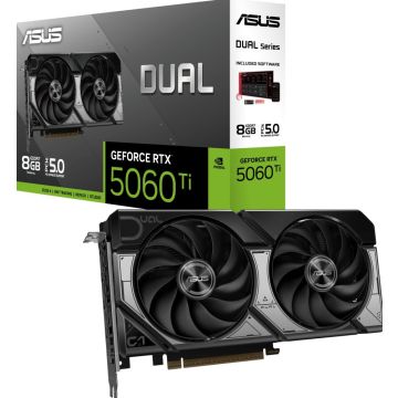 ASUS Dual GeForce RTX 5060 Ti 8GB - Videokaart
