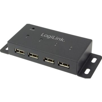 LogiLink UA0141A USB 2.0 Hub - 4‑Poorts USB‑Hub