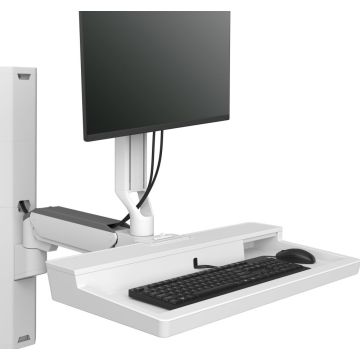 Ergotron CareFit Combo System - Muur‑werkstation‑bevestiging