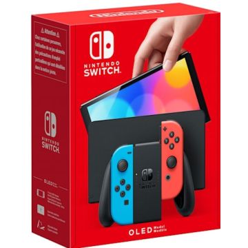 Nintendo Switch OLED, Nintendo Switch, NVIDIA Custom Tegra, Blauw, Rood, Analoog/digitaal, Home-knop, Aan knop, Knoppen