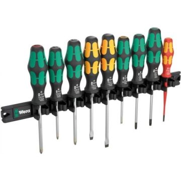 Wera 9650 Magnetleiste Kraftform schroevendraaier-Satz