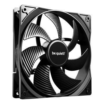 be quiet! Pure Wings 3 140mm PWM 3-pack Black - Ventilator