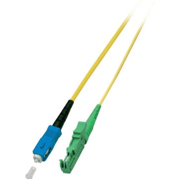 EFB LWL Patchkabel E2000/APC-SC OS2 1m 3,0mm geel