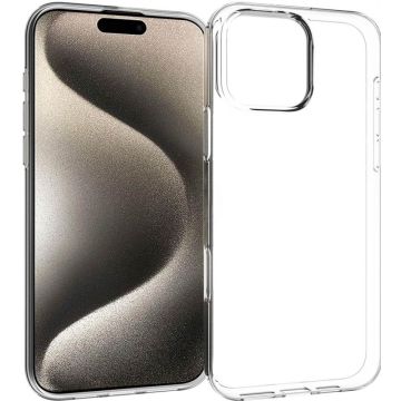 Accezz Clear Backcover iPhone 16 Pro Max - Transparant