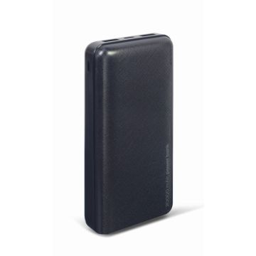 GEMBIRD Powerbank 20.000 mAh USB zwart