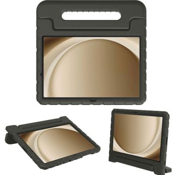 Accezz Kidsproof Backcover met handvat voor de Samsung Galaxy Tab A9 Plus - Zwart