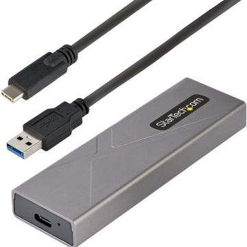 StarTech.com M2-USB-C-NVME-SATA - Storage enclosure