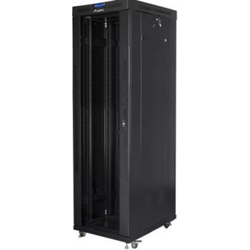 LANBERG 19" 42U 600X1000 SCHWARZ LANBERG GLAS TÜR EINBAU RAC