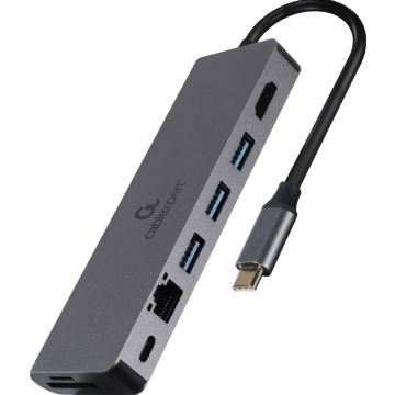 gembird USB Type-C 5-in-1 combi-Adapter