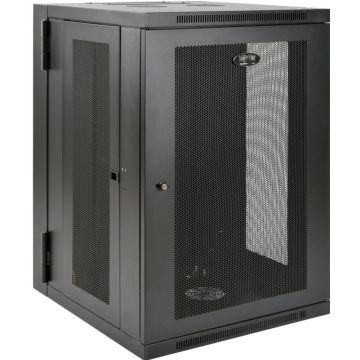 Eaton Tripp Lite Series 18U Wall Mount Rack Enclosure Server Cabinet Swinging Hinged Door Deep - Rack kast
