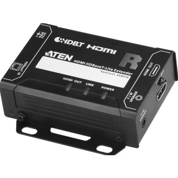 ATEN VanCryst VE801 HDMI HDBaseT-Lite Extender, Receiver - Videoaudio-uitbreider